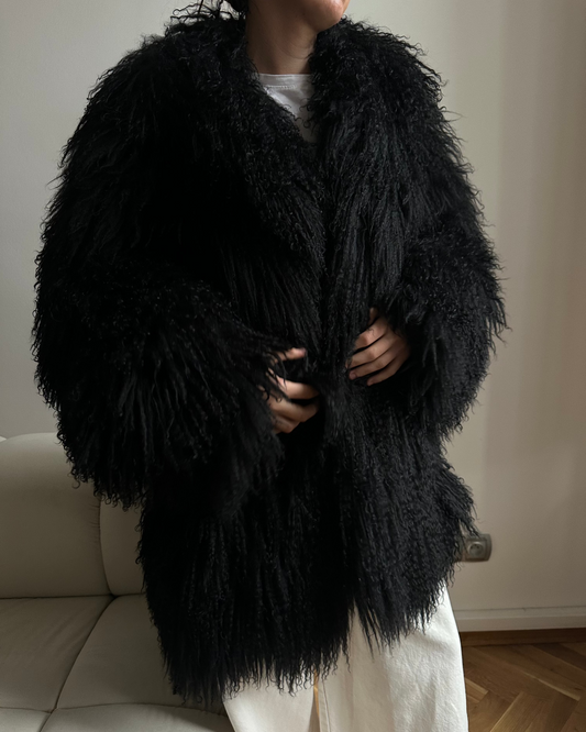Futro sztuczne oversize