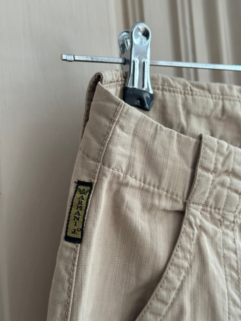 Armani Jeans spodnie materiałowe